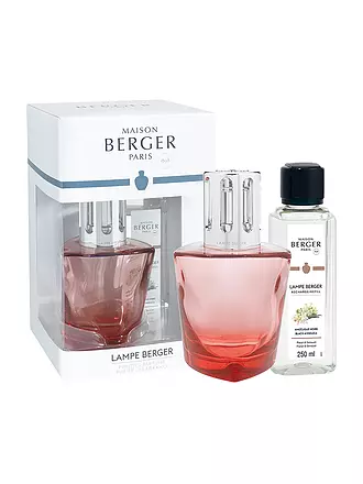 MAISON BERGER PARIS | Lampe Berger Set TERRA Rouge 250ml Angelique Noire | 